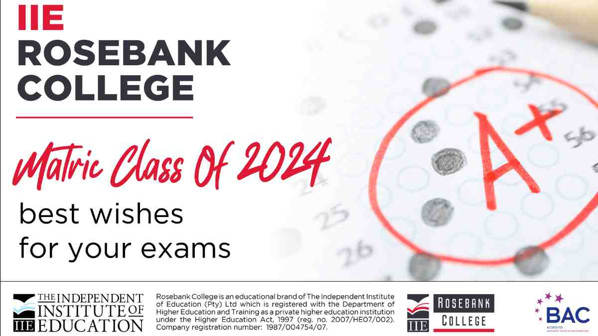Wishing South Africa’s Class Of 2024 The Best of Luck In Their Matric Exams