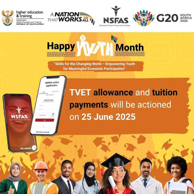 NSFAS TVET JUNE 2025