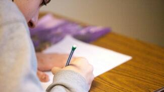 Writing on paper