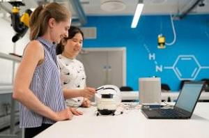ladies practising electrical engineering