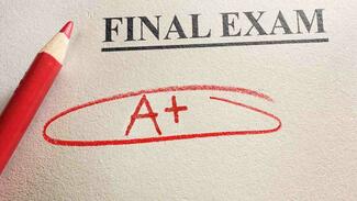 exam of someone who did a past paper