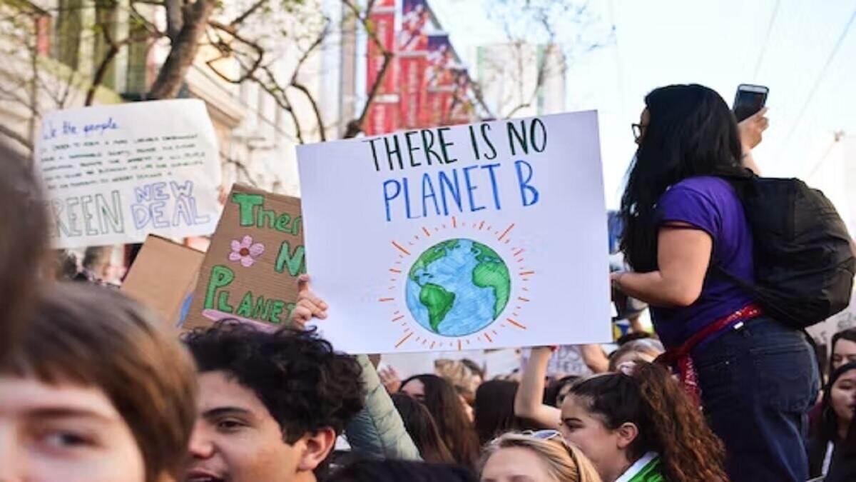 The youth deals with climate anxiety from worrying about the planet.