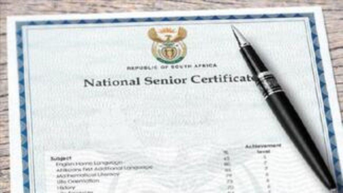 Matric Certificate