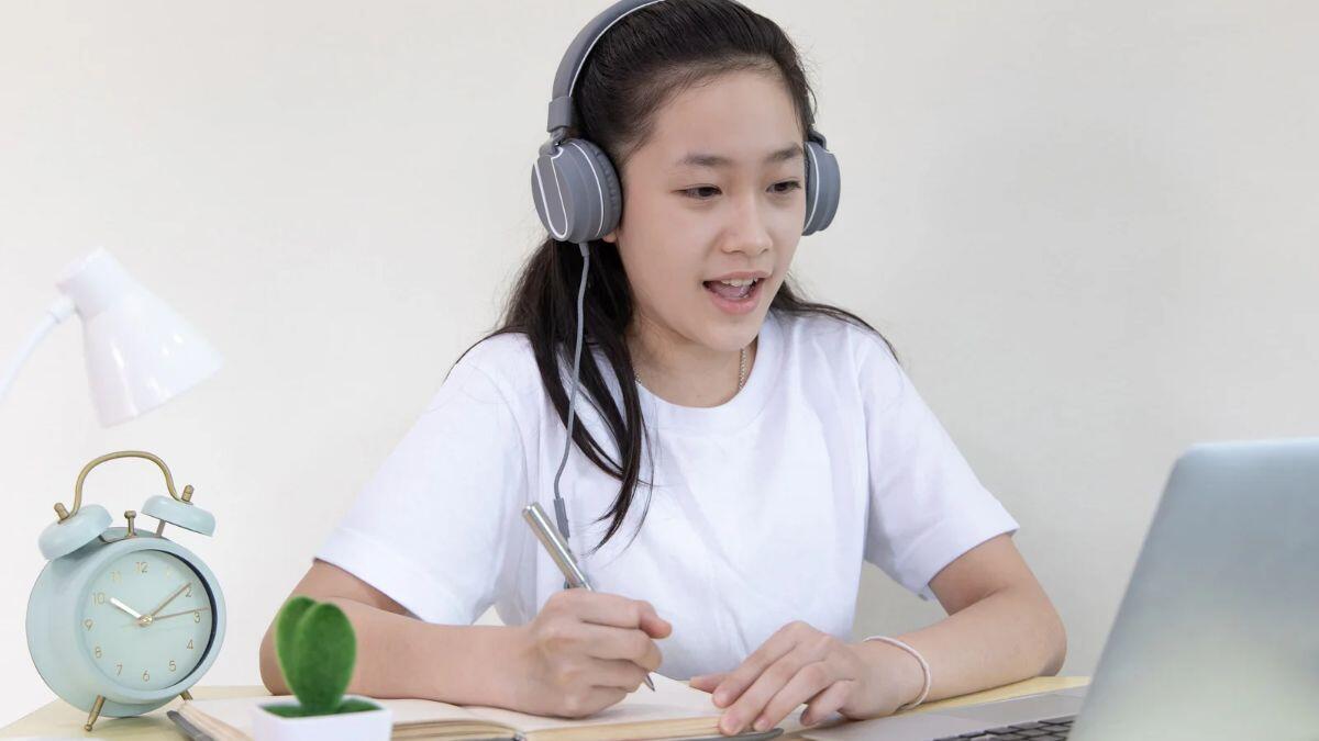 Student Studying