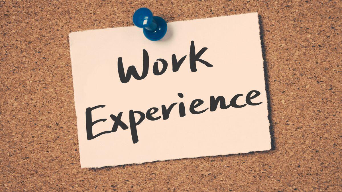 work experience