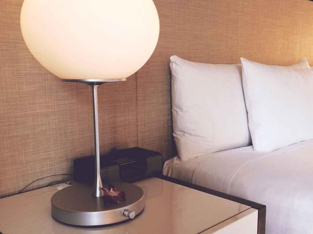 bedside lamp student room