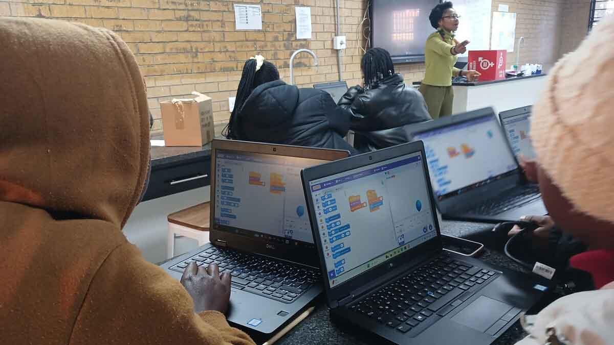 Students laptops