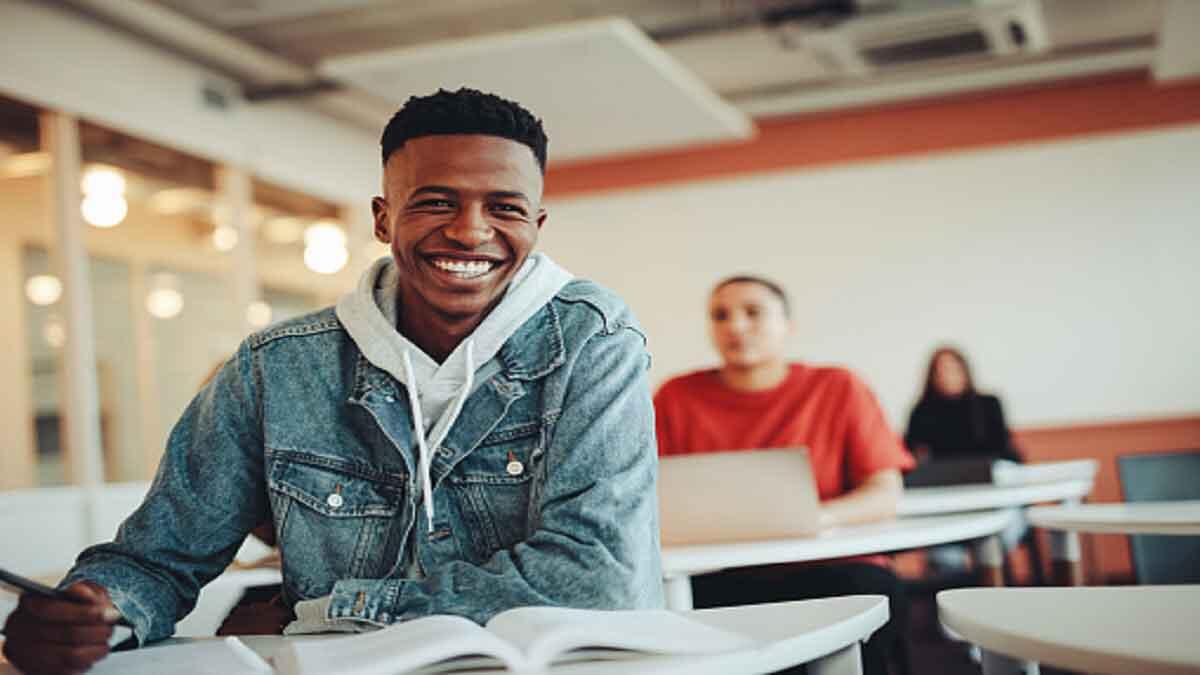 University Student in lecture