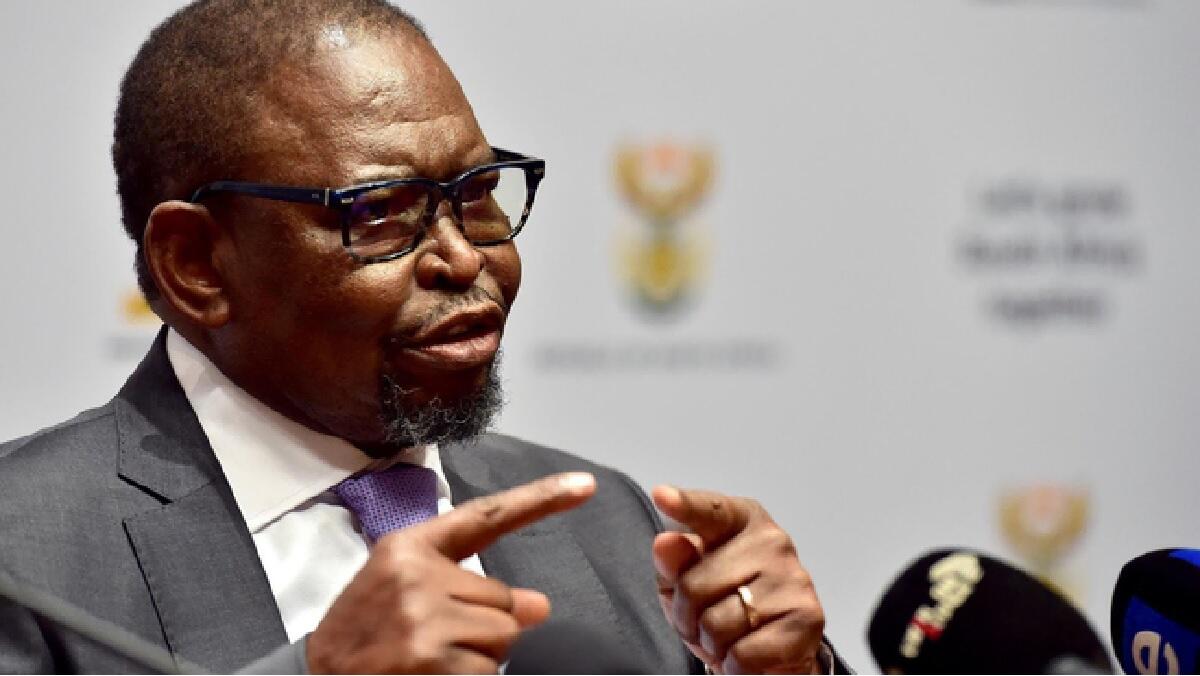 Photo Finance Minister Enoch Godongwana