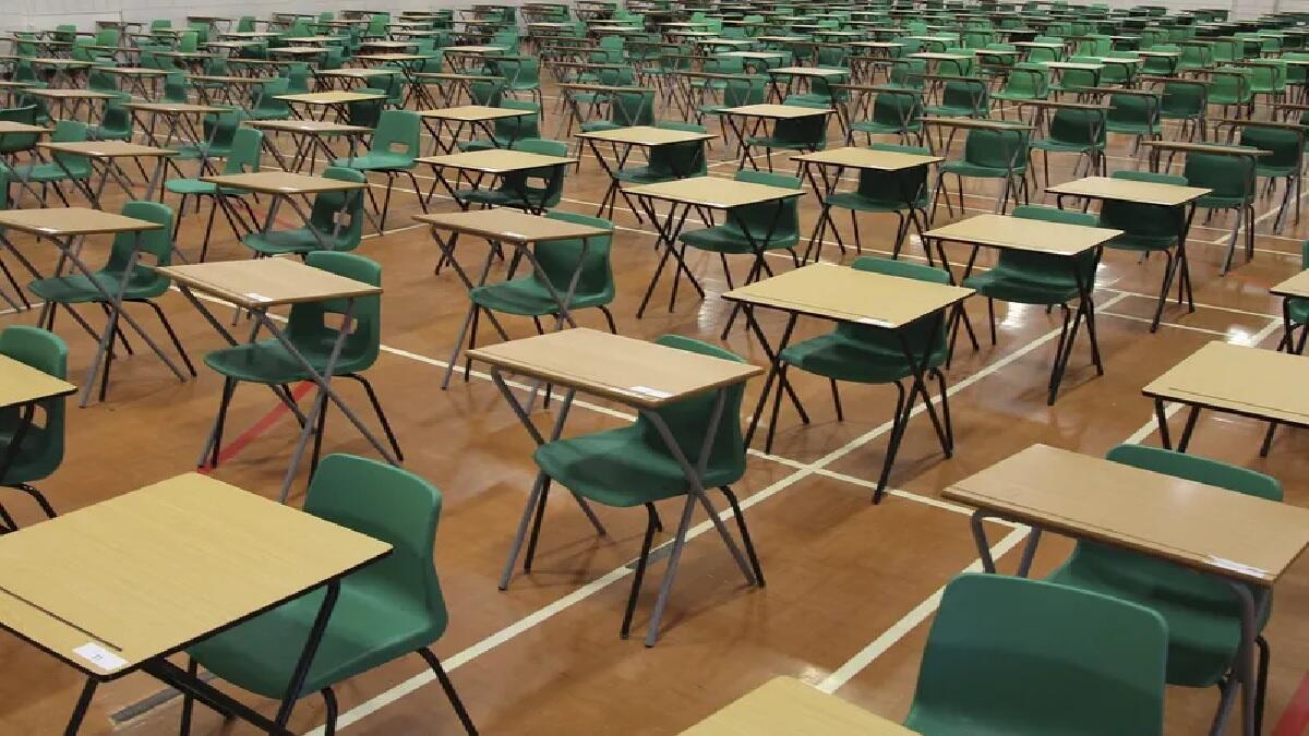 vacant classroom