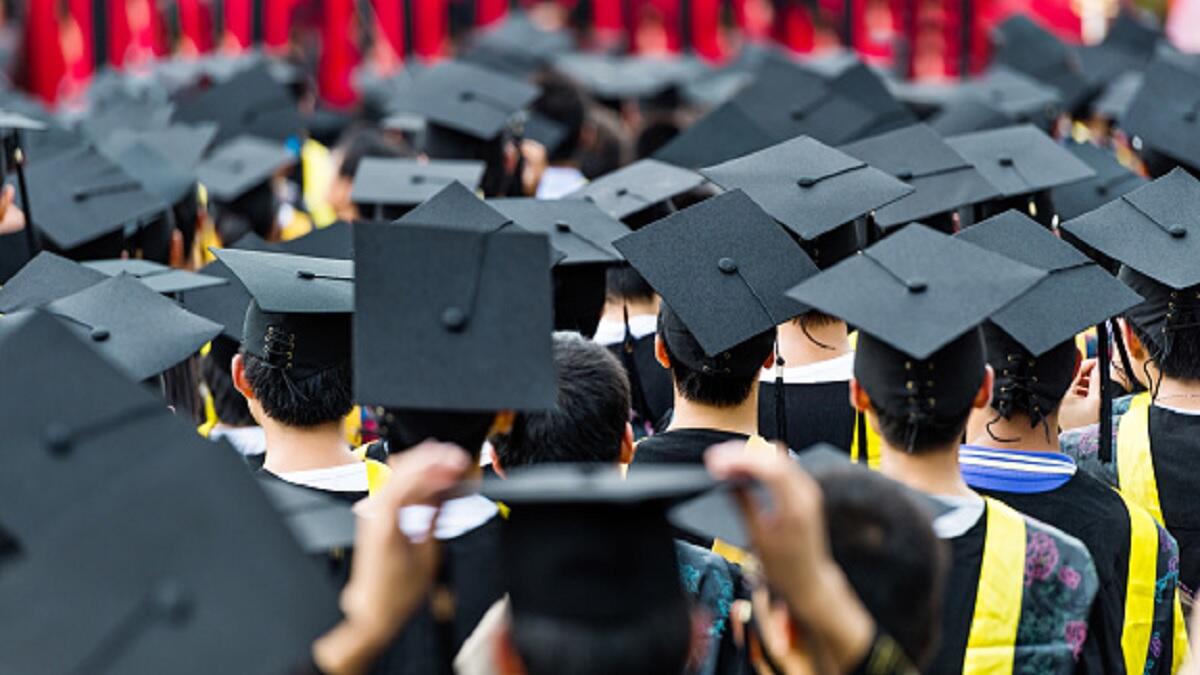 A group of graduates.