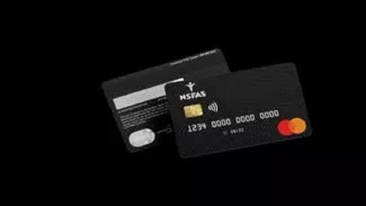 New NSFAS Mastercard.