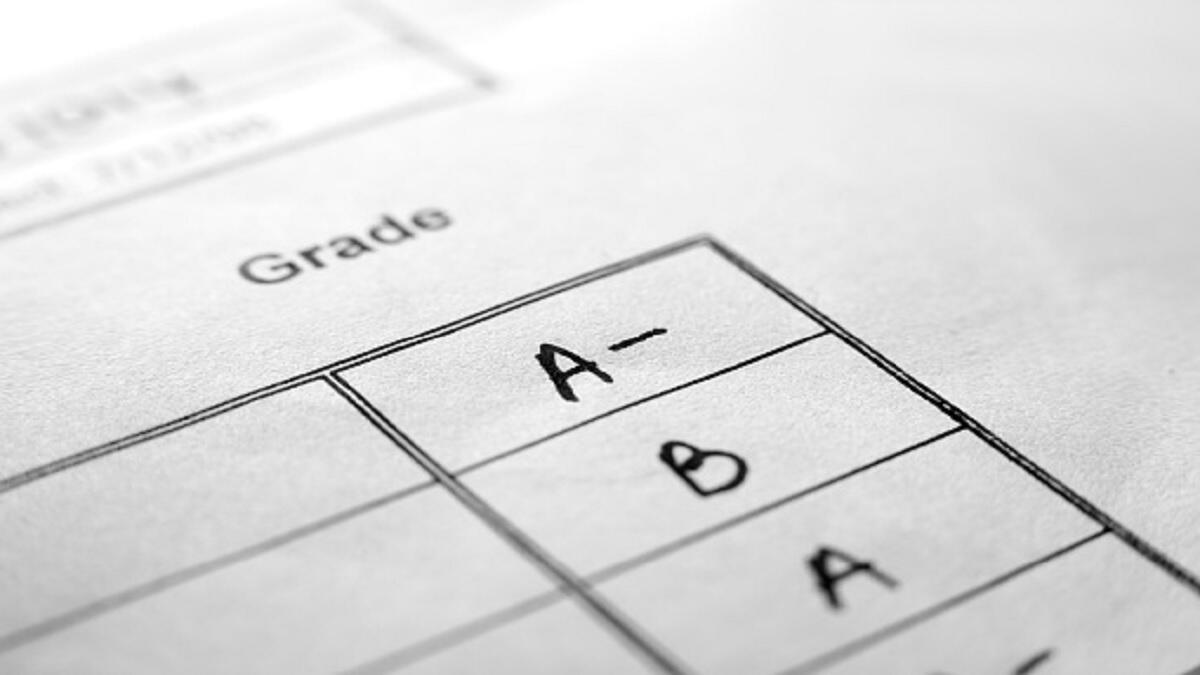 Matric results.