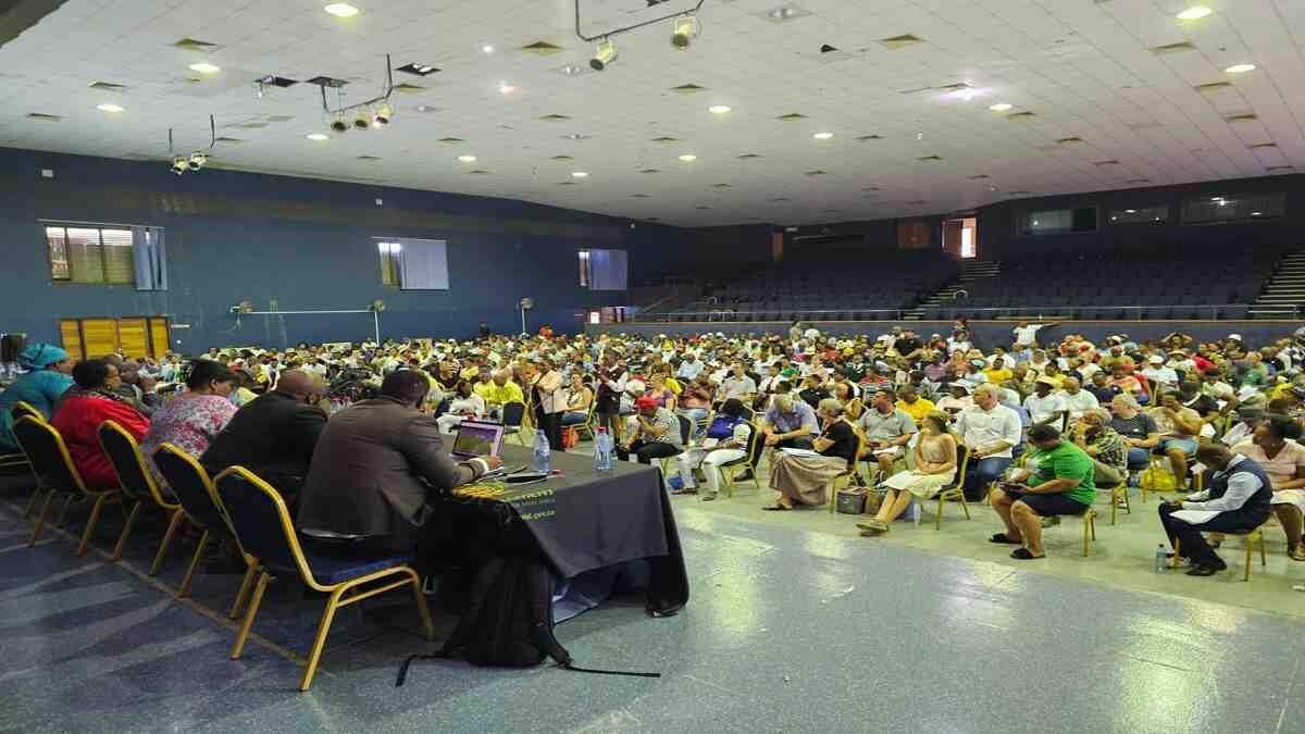 Limpopo province residents attending BELA Bill public hearing