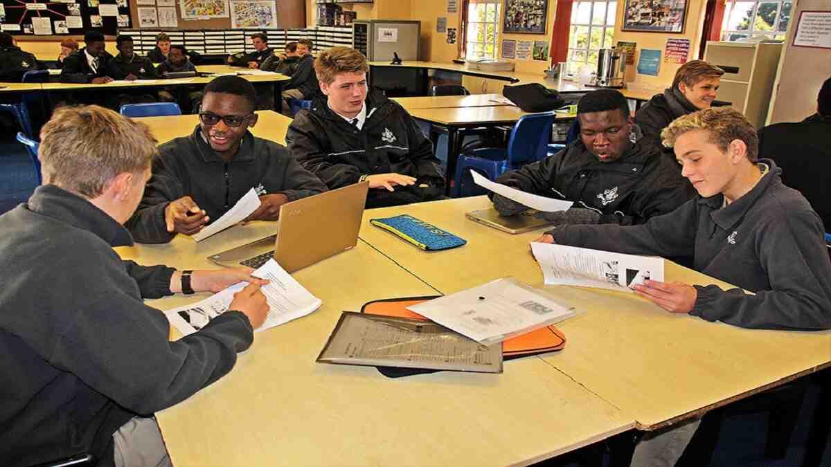 IEB pupils studying for their upcoming examinations