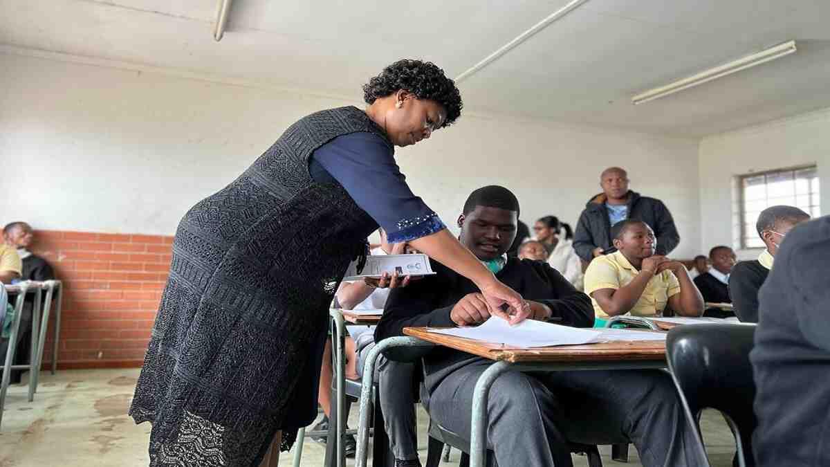 teaching professional oversees matric exam 