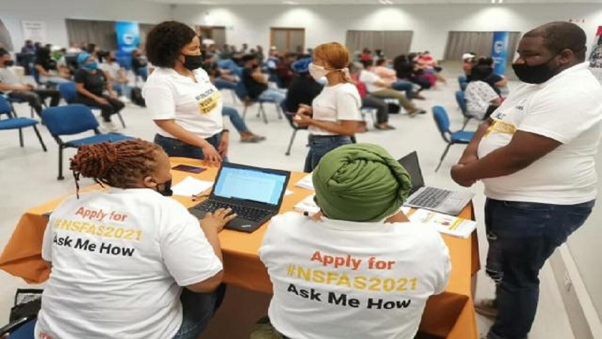 NSFAS employees helping students in need of appealing the outcome of their applications