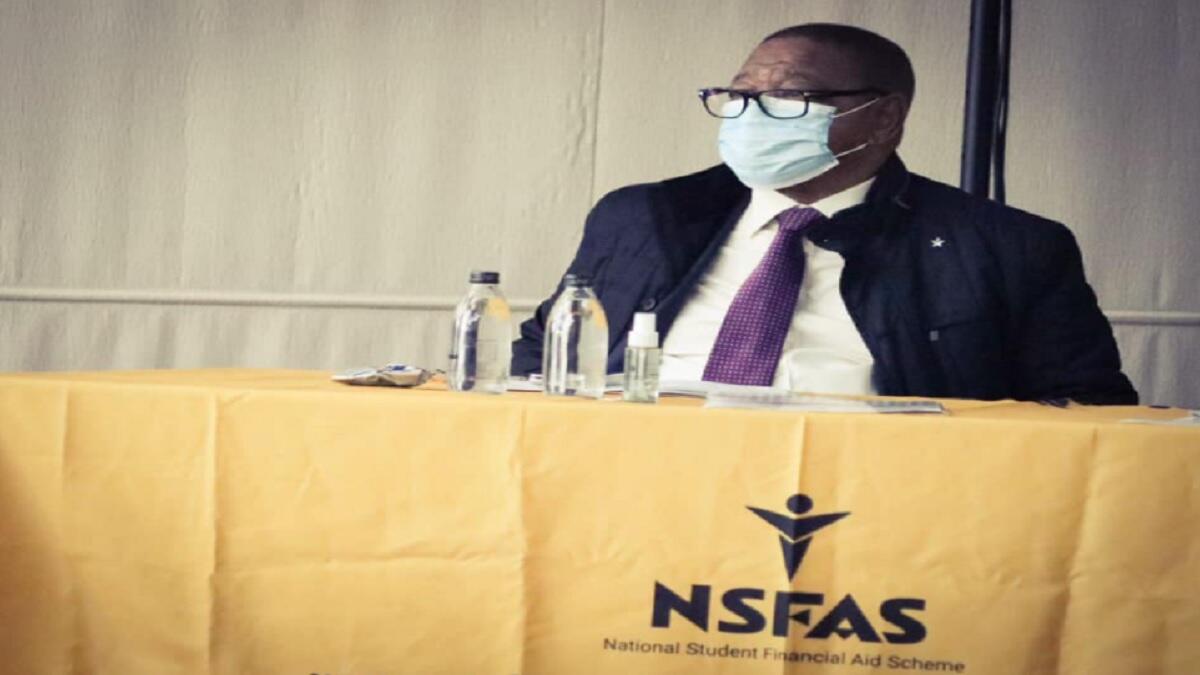 Minister of Higher Education, Science and Innovation Dr Blade Nzimande At NSFAS Briefing 