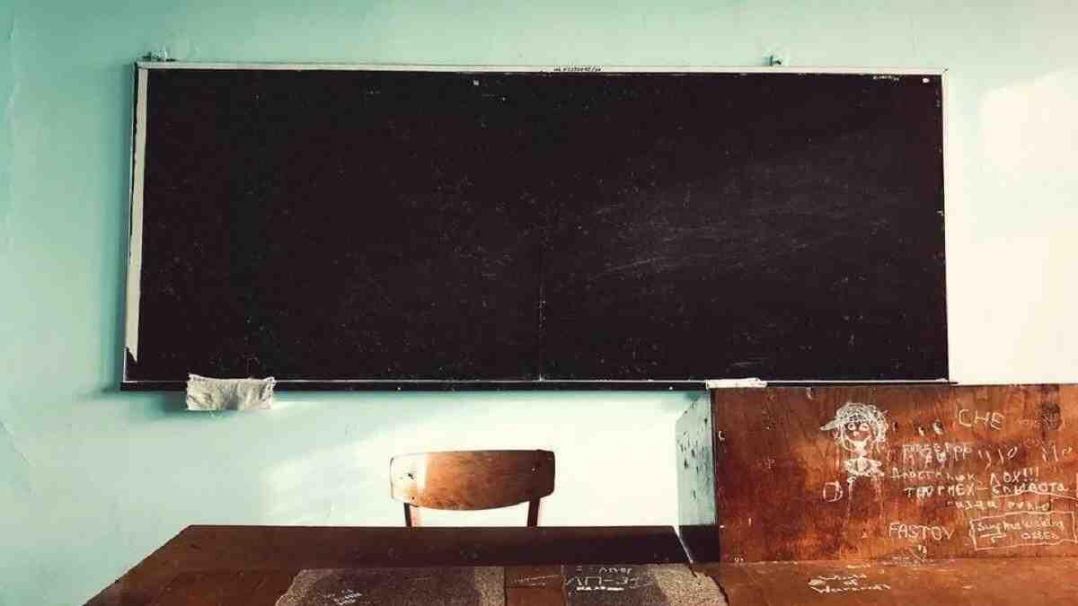 a rural school classroom