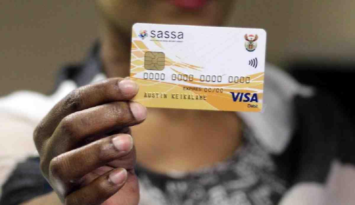 Sassa card for grant collection