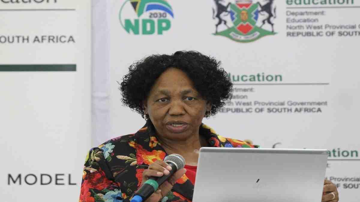 DBE Minister 