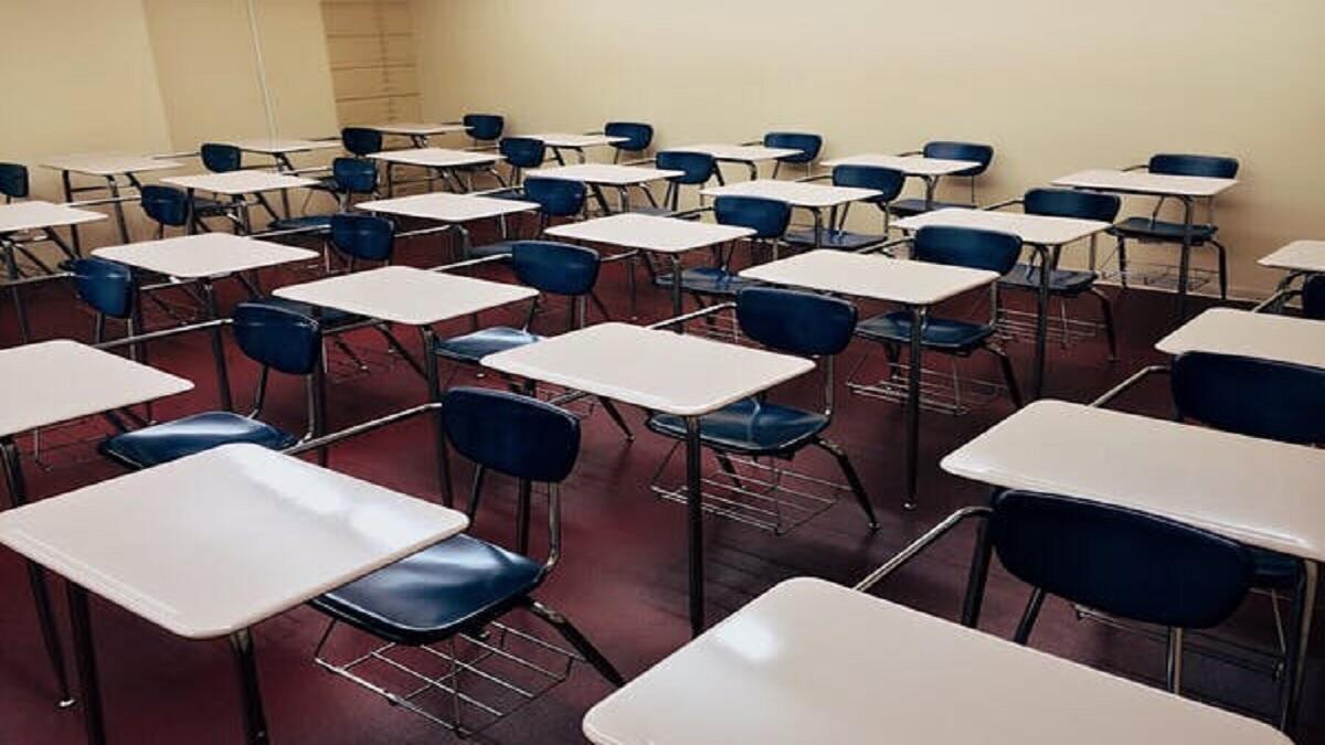 Vacant classroom