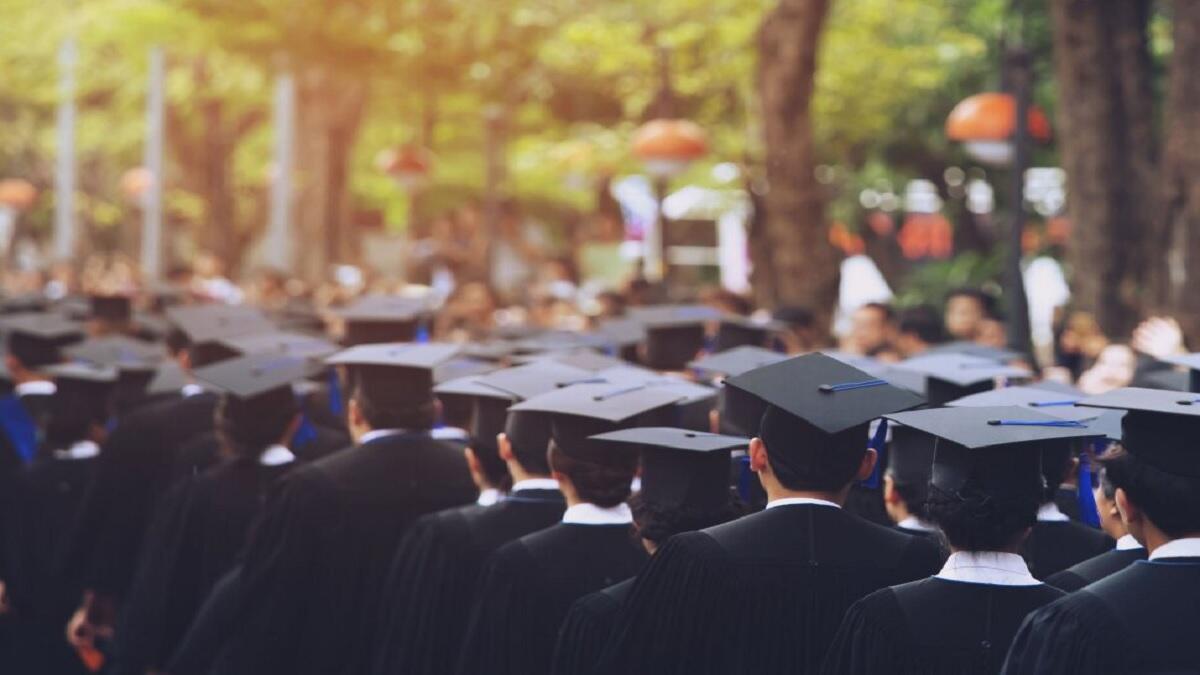 Students graduation ceremony