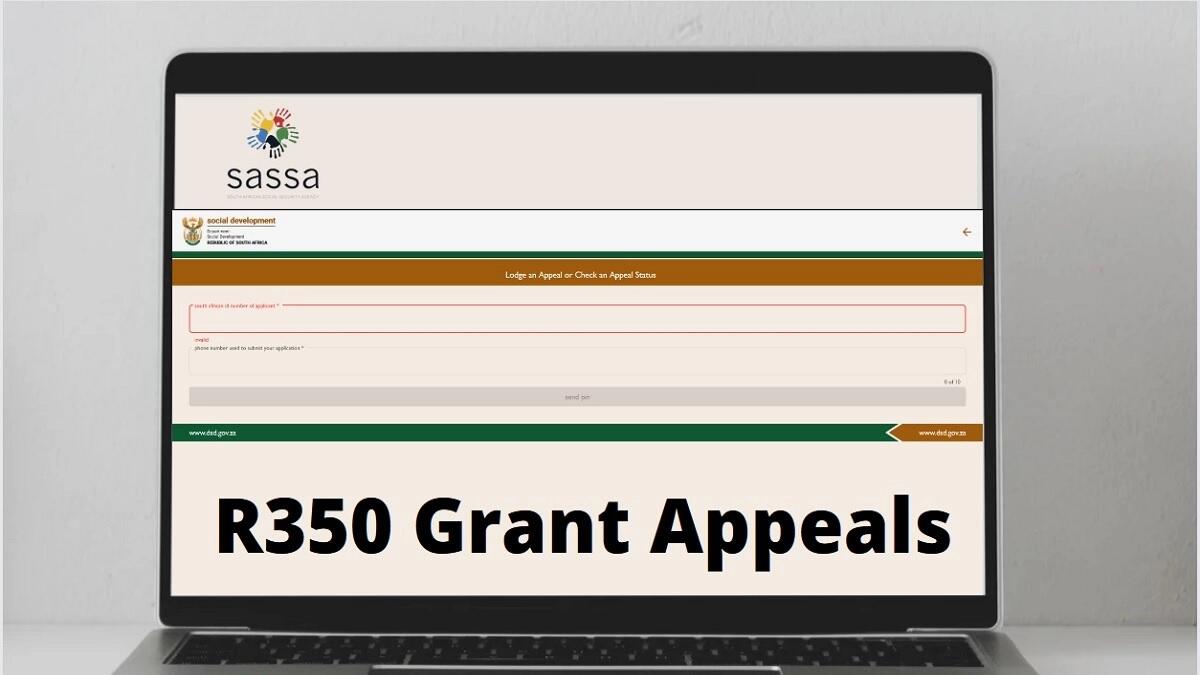 Sassa SRD Grant Appeals