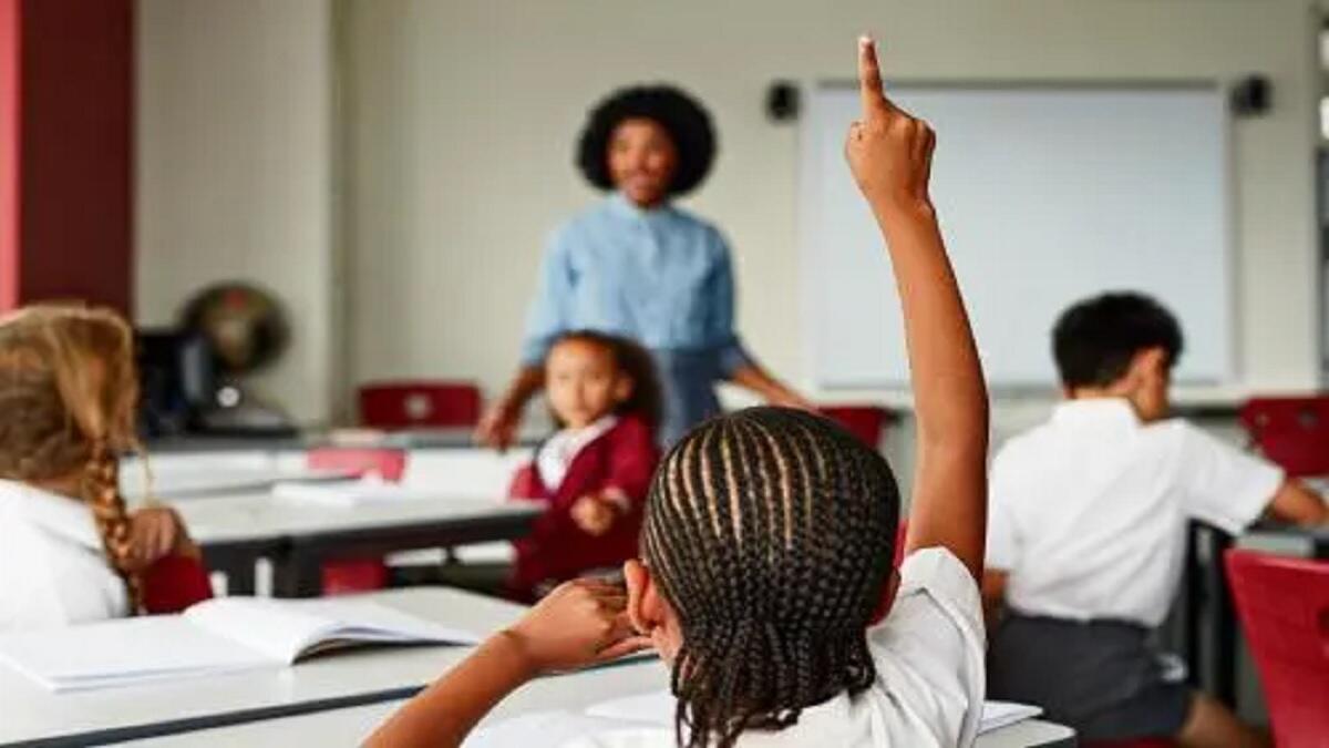 Children in classroom