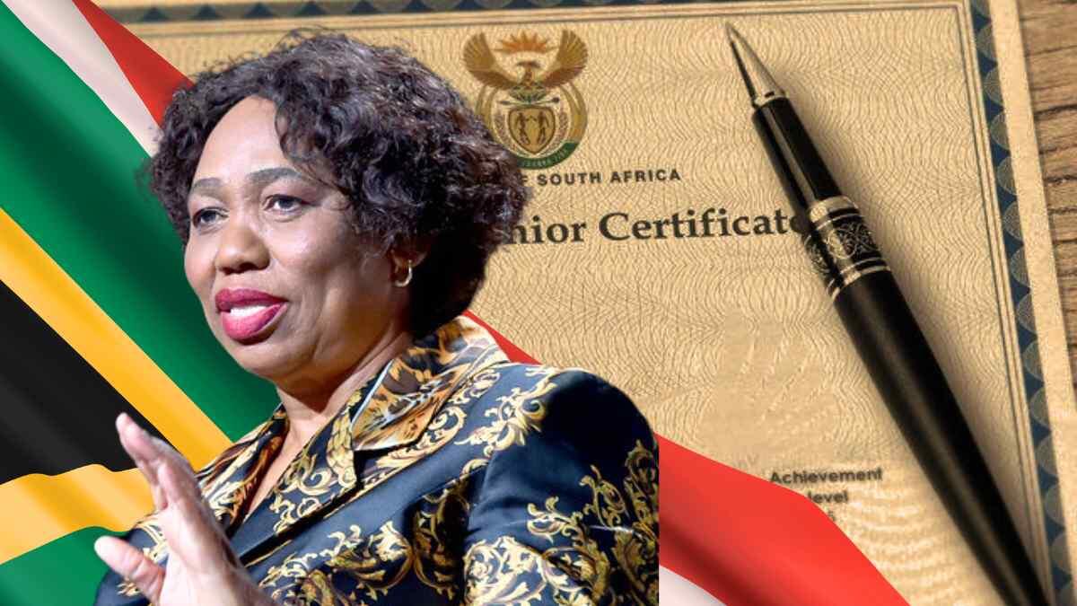 Angie Motshekga releasing matric results