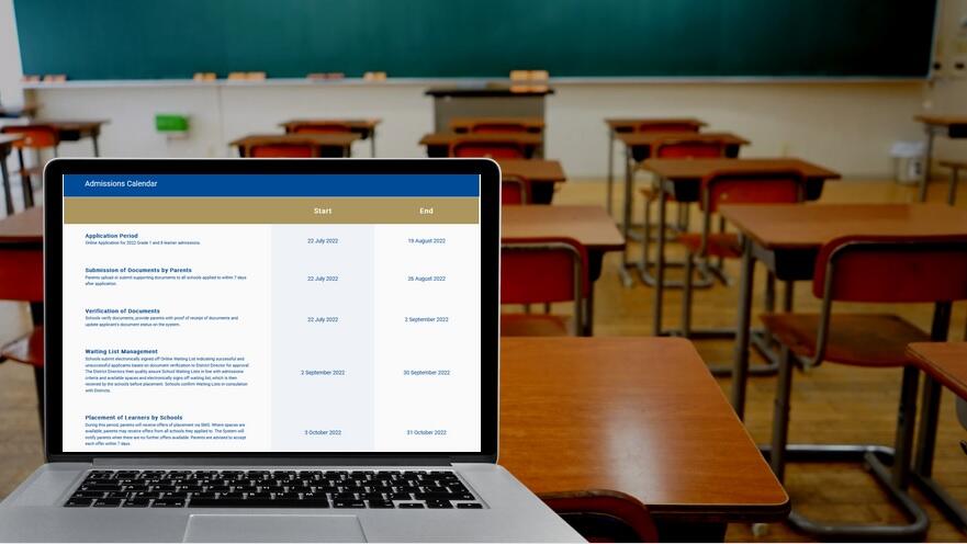 Gauteng school applications 