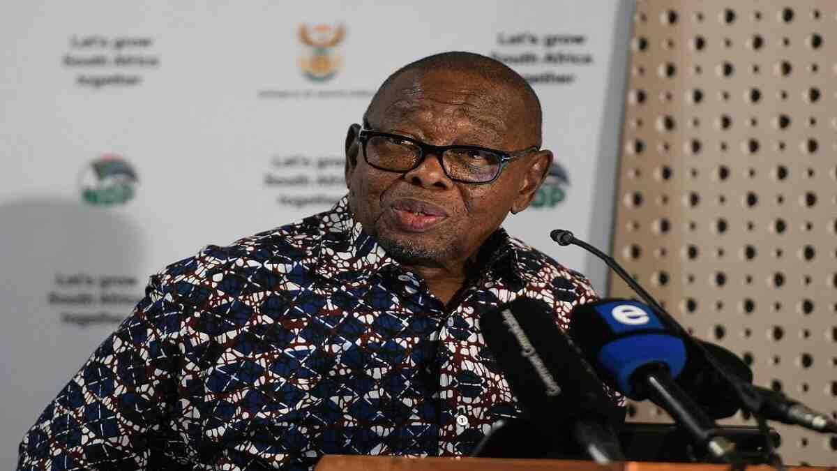 Higher Education Minister Blade Nzimande