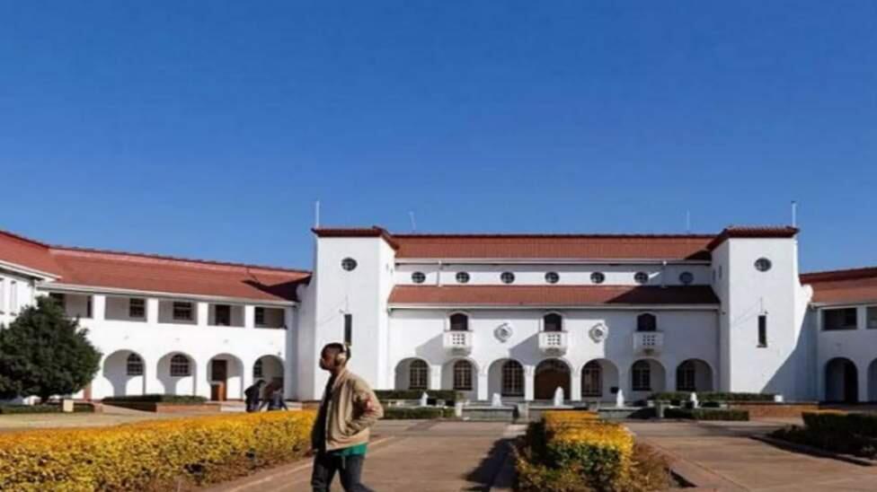 Student at North West University submiting supporting documents 