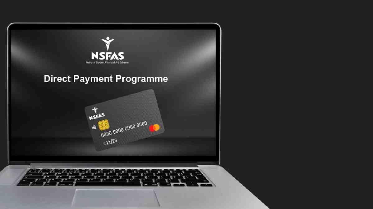 Students withdrawing Nsfas allowances on mastercard