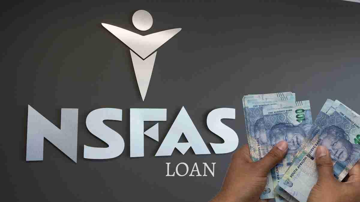 Student receiving NSFAS allowance