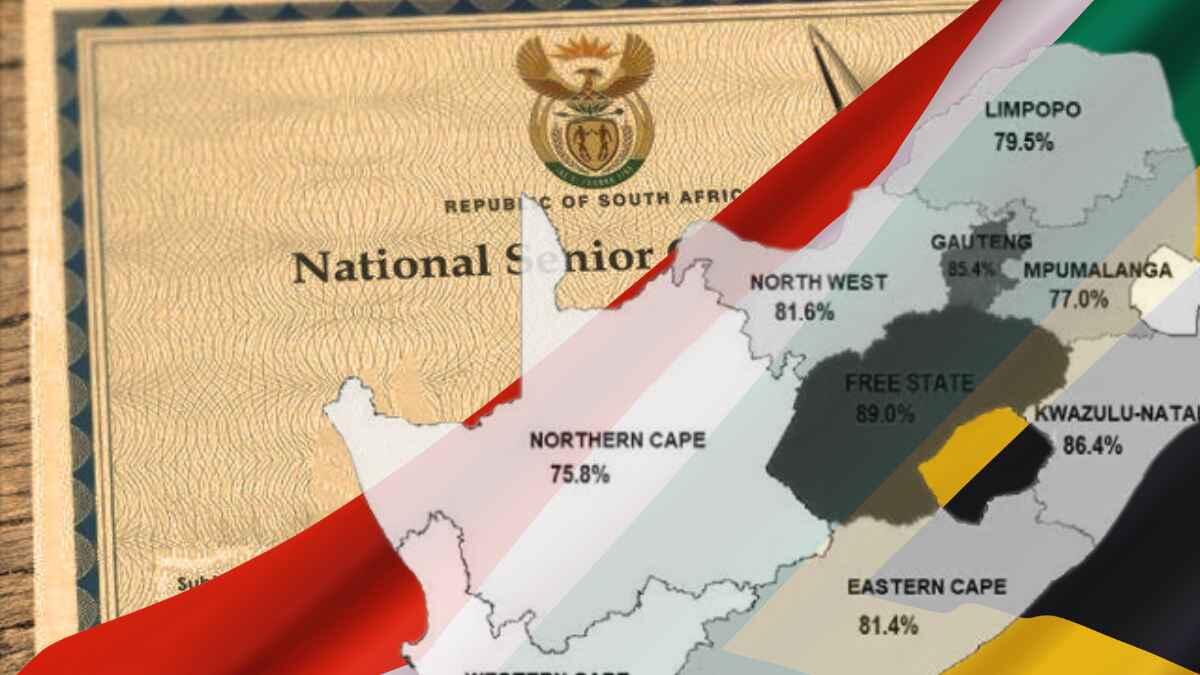 South African Provincial Pass Rates 