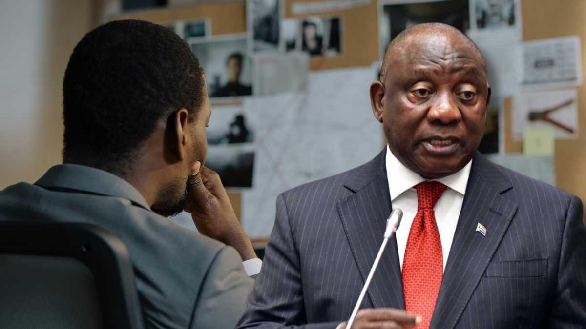 President Ramaphosa signing investigation proclamation 