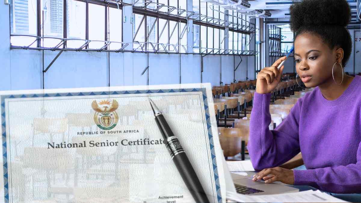 Learner waiting for matric results