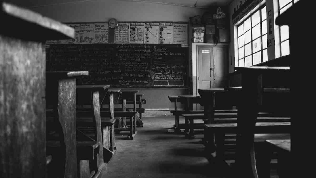 classroom in South Africa