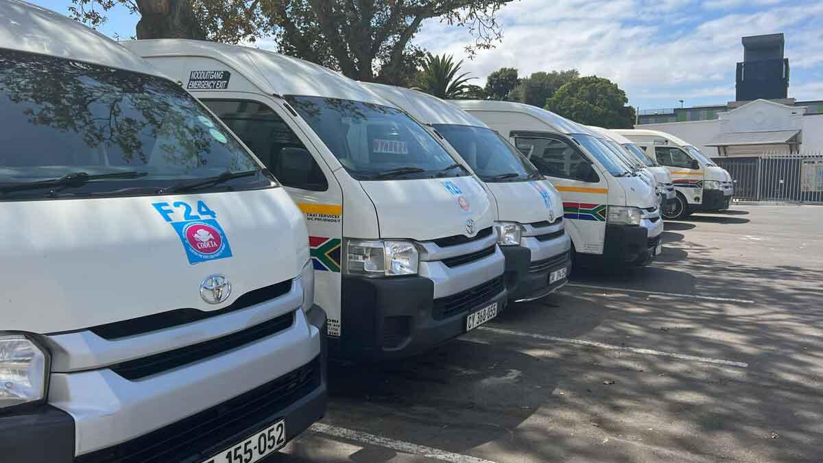 Taxi strike in cape town