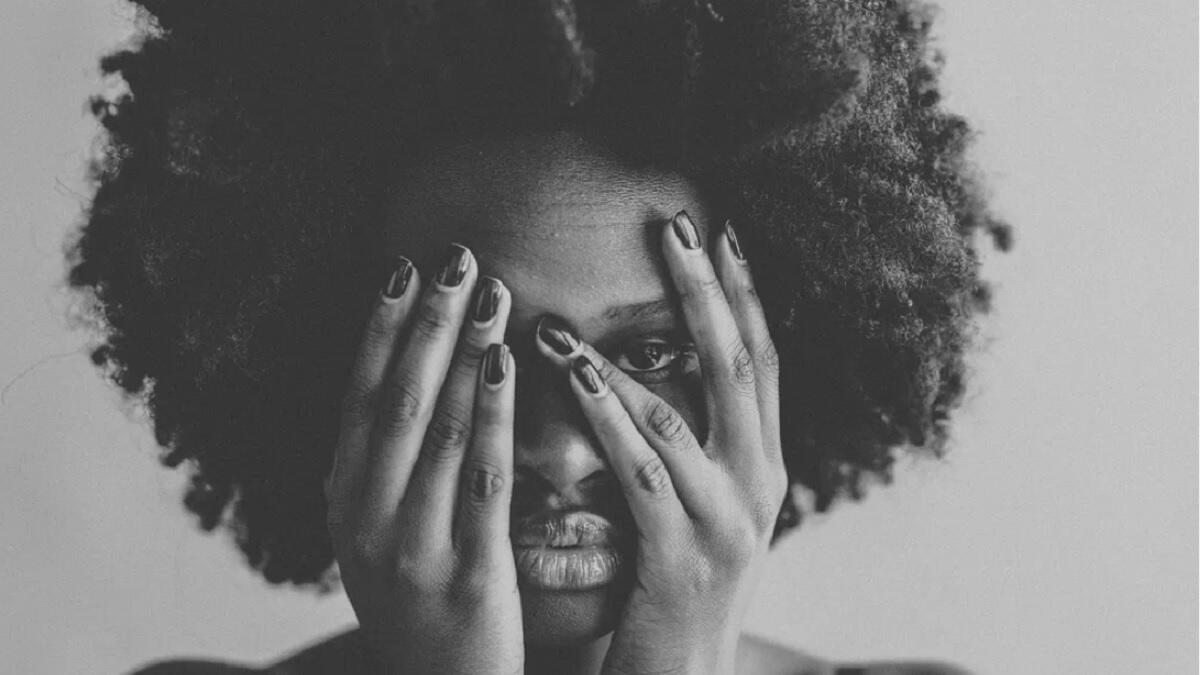 woman struggling with mental health 