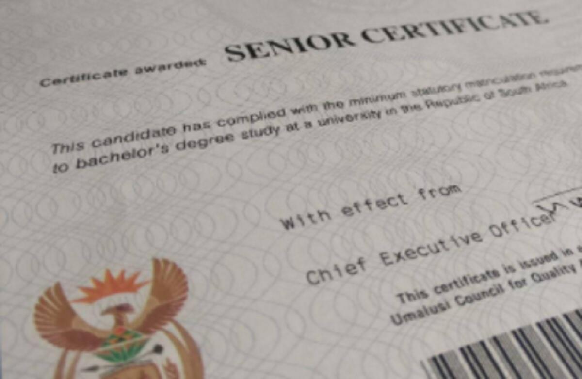 Department Introduces New School Certificate 