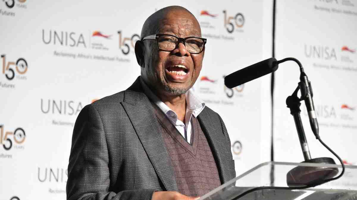 blade nzimande at unisa conference