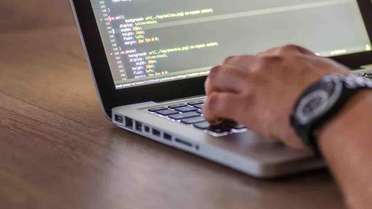 person doing Coding Bootcamp
