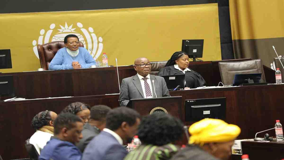 minister blade nzimande at dhet budget vote