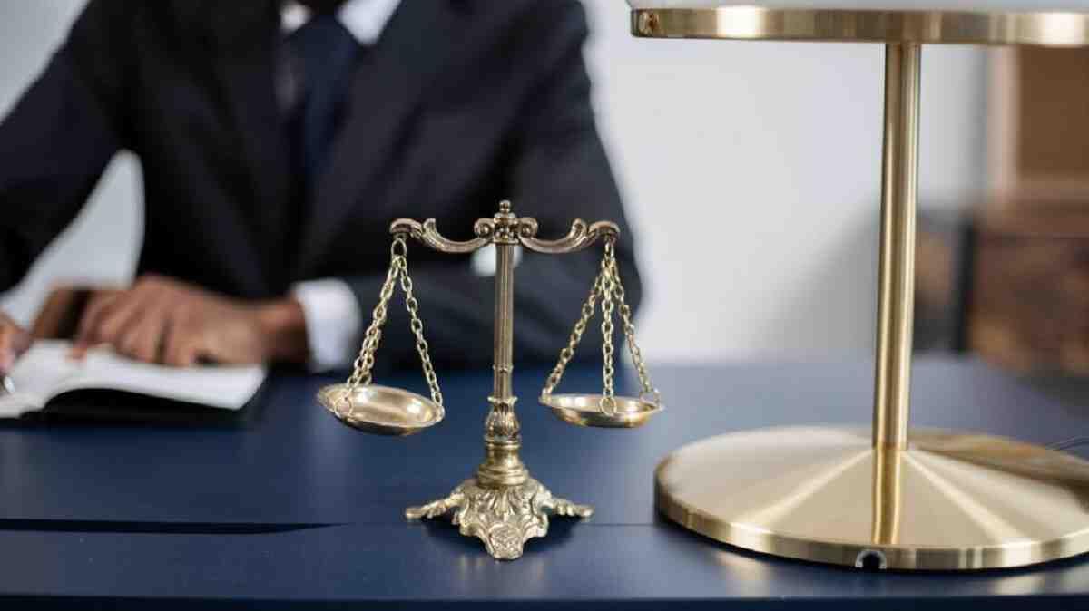 person working in law