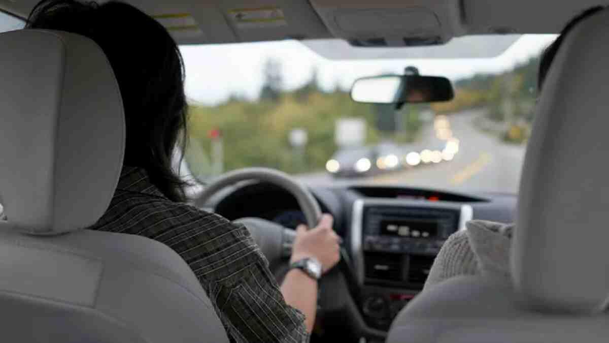 person getting their drivers license