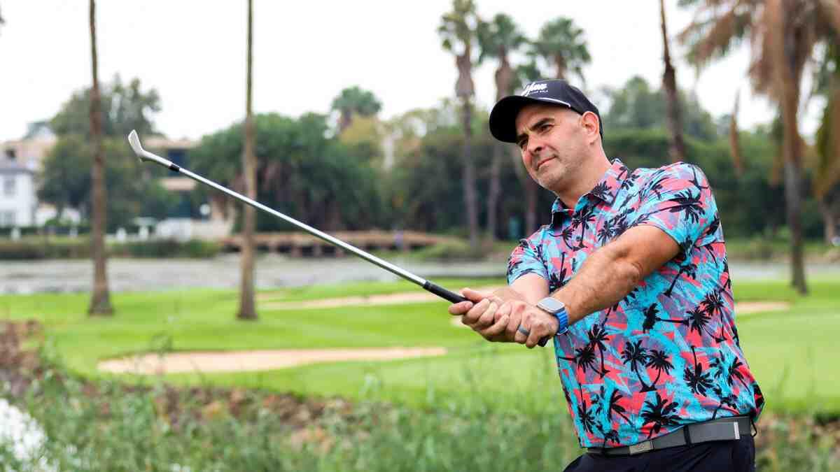 Johan van Greune, CEO of BooYaa Golf