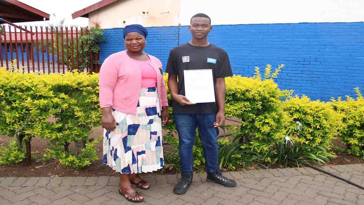 Matimba Manganyi, the Top PROTEC Learner for 2022