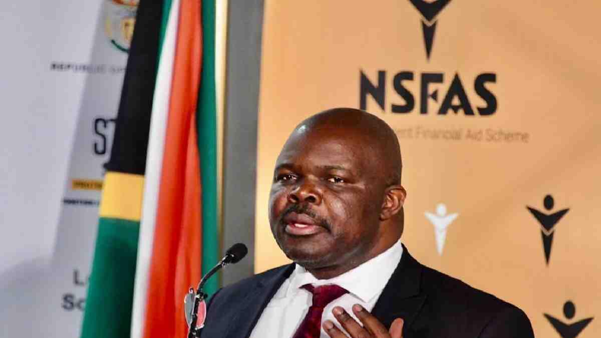 nsfas board chairperson ernest khosa